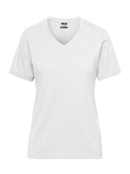 Ladies' Bio workwear T-Shirt Daiber White