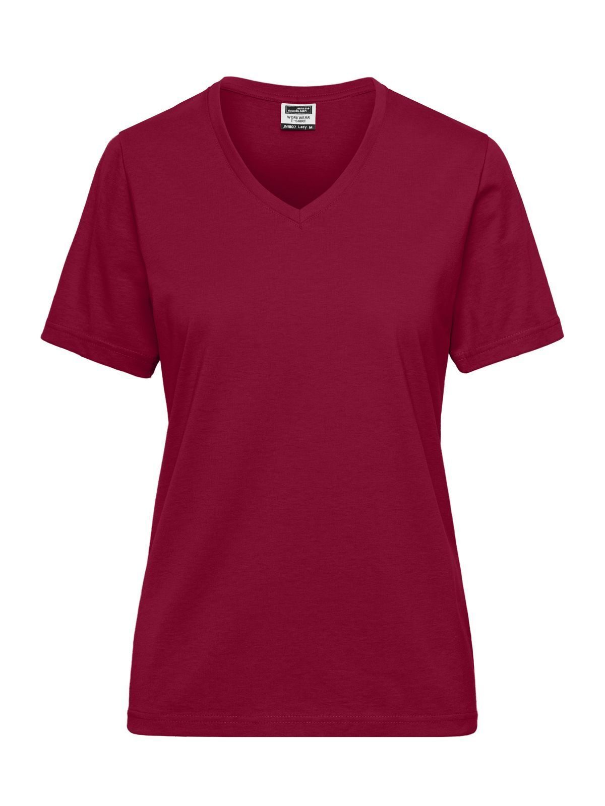 Ladies' Bio workwear T-Shirt Daiber Wine