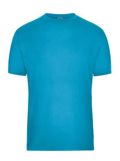 Men's Bio workwear T-Shirt Daiber Turquoise