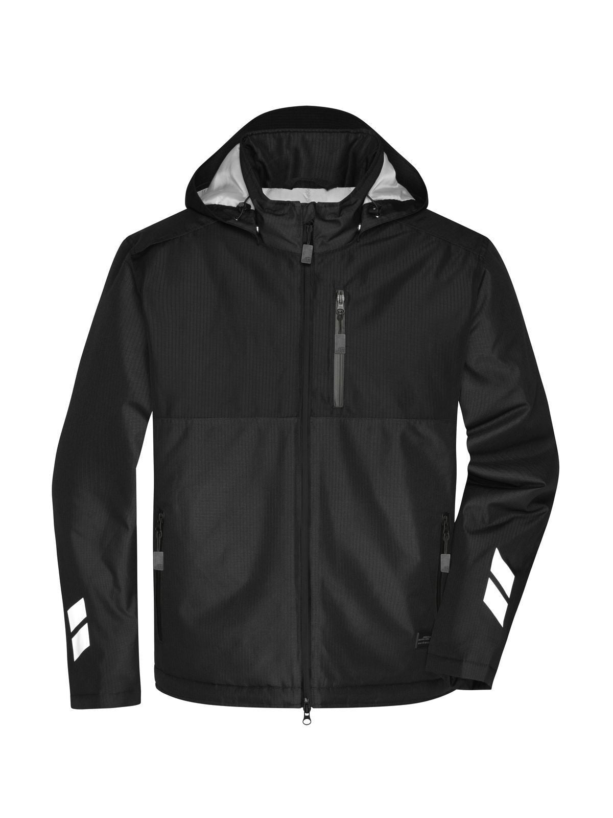 Padded Hardshell Workwear Jacket Daiber Black/Black