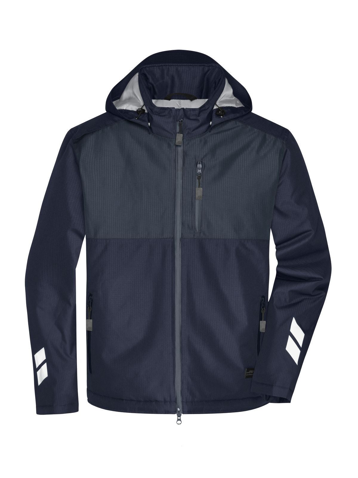 Padded Hardshell Workwear Jacket Daiber Navy/Carbon