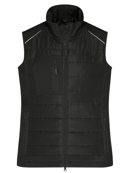 Ladies' Hybrid Vest Daiber Black/Black