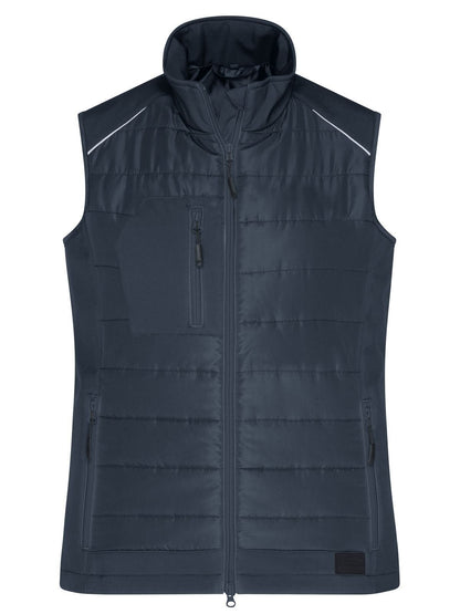 Ladies' Hybrid Vest Daiber Carbon/Carbon