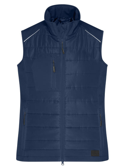 Ladies' Hybrid Vest Daiber Navy/Navy