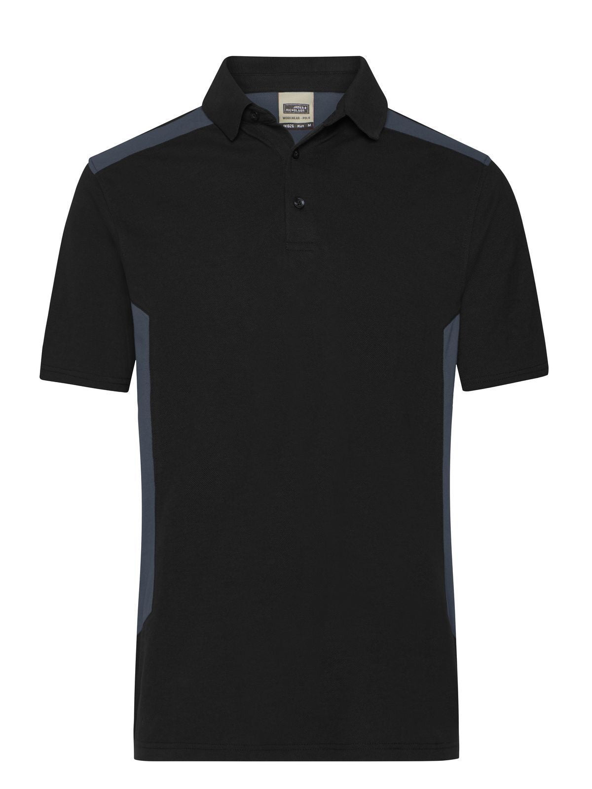 Men's Workwear Polo - Strong Daiber Black/Carbon