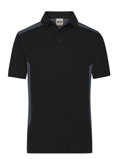 Men's Workwear Polo - Strong Daiber Black/Carbon