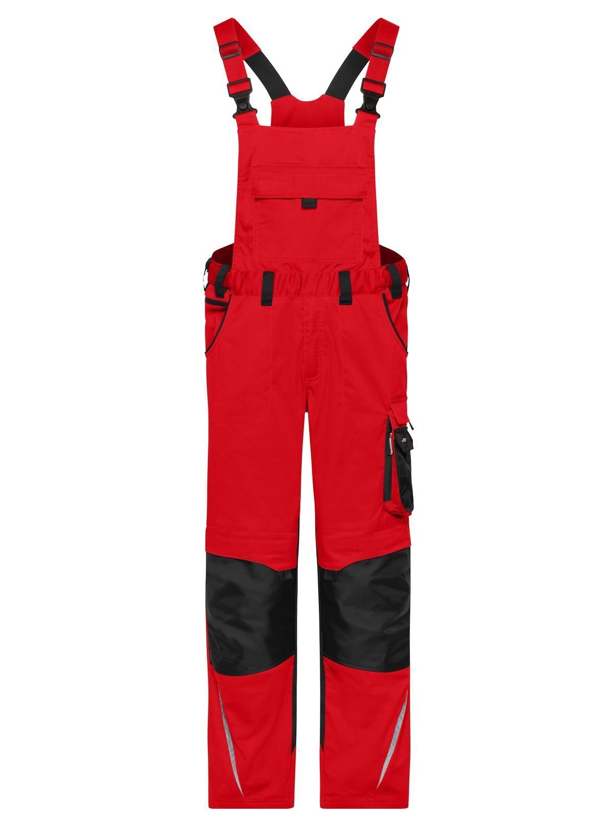 Workwear Pants with Bip - Strong Daiber Red/Black