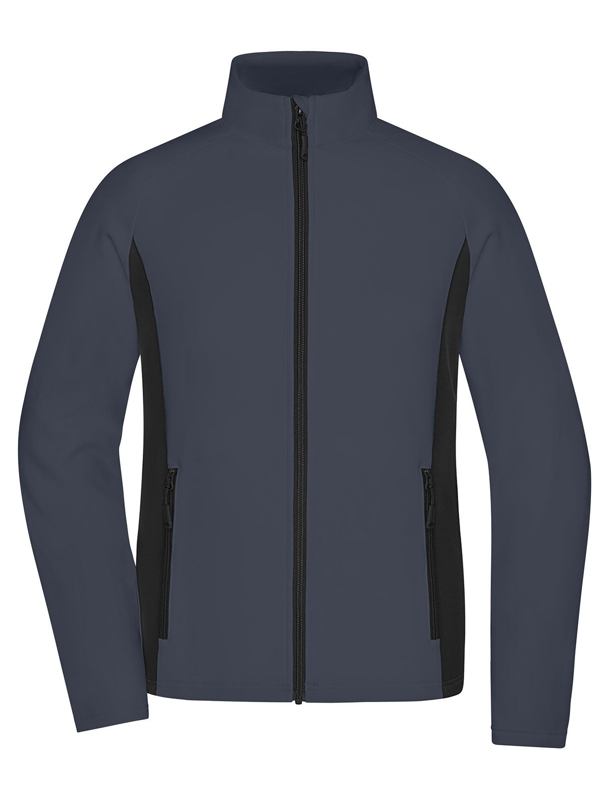 Ladies' Stretchfleece Jacket Daiber Carbon/Black