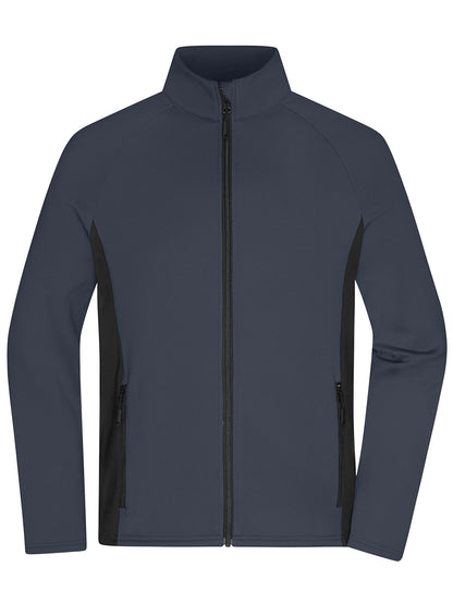 Men's Stretchfleece Jacket Daiber Carbon/Black