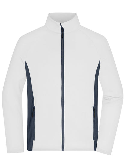 Men's Stretchfleece Jacket Daiber White/Carbon