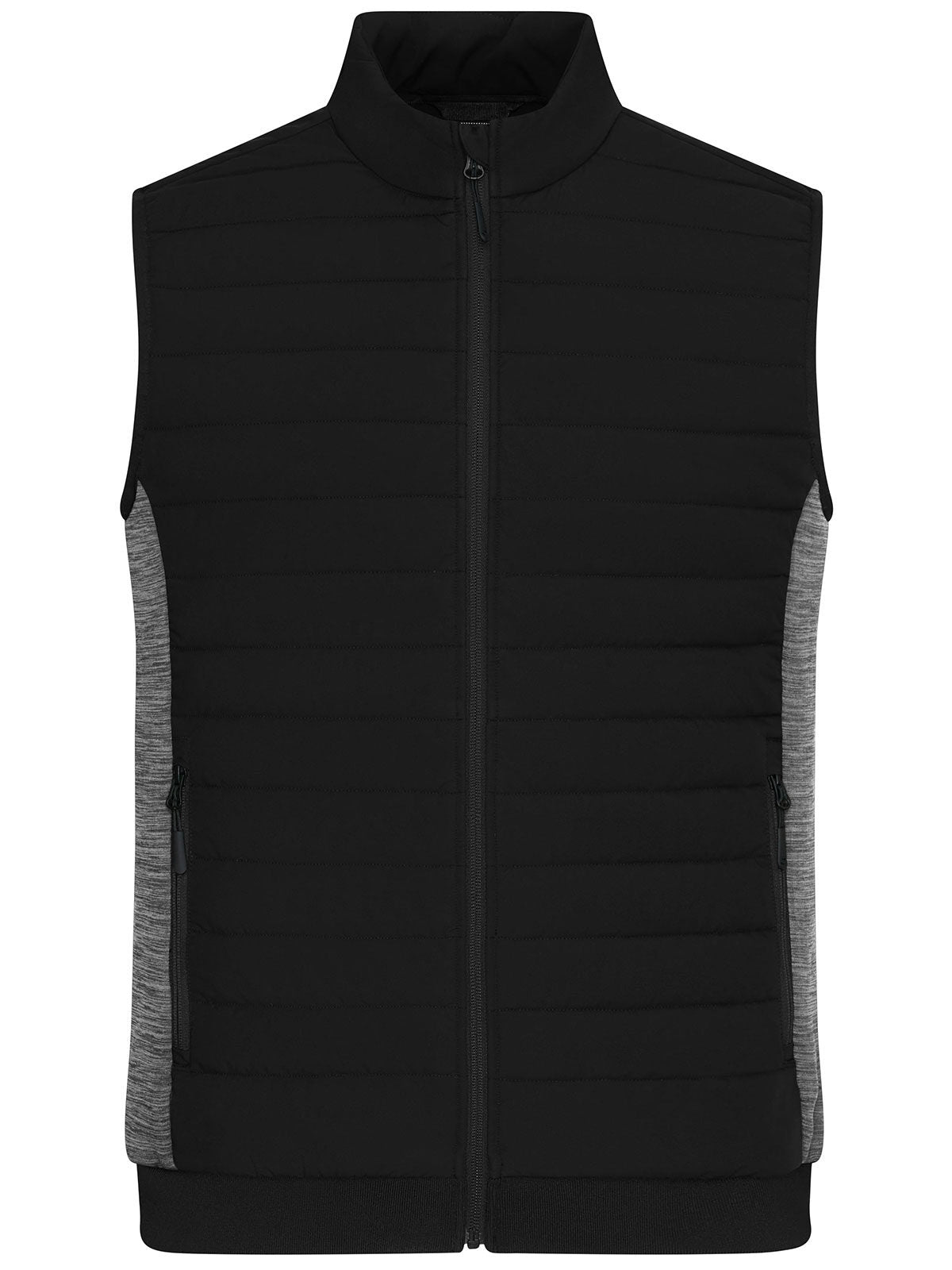 Men's Padded Hybrid Vest Daiber Black/Carbon-Melange