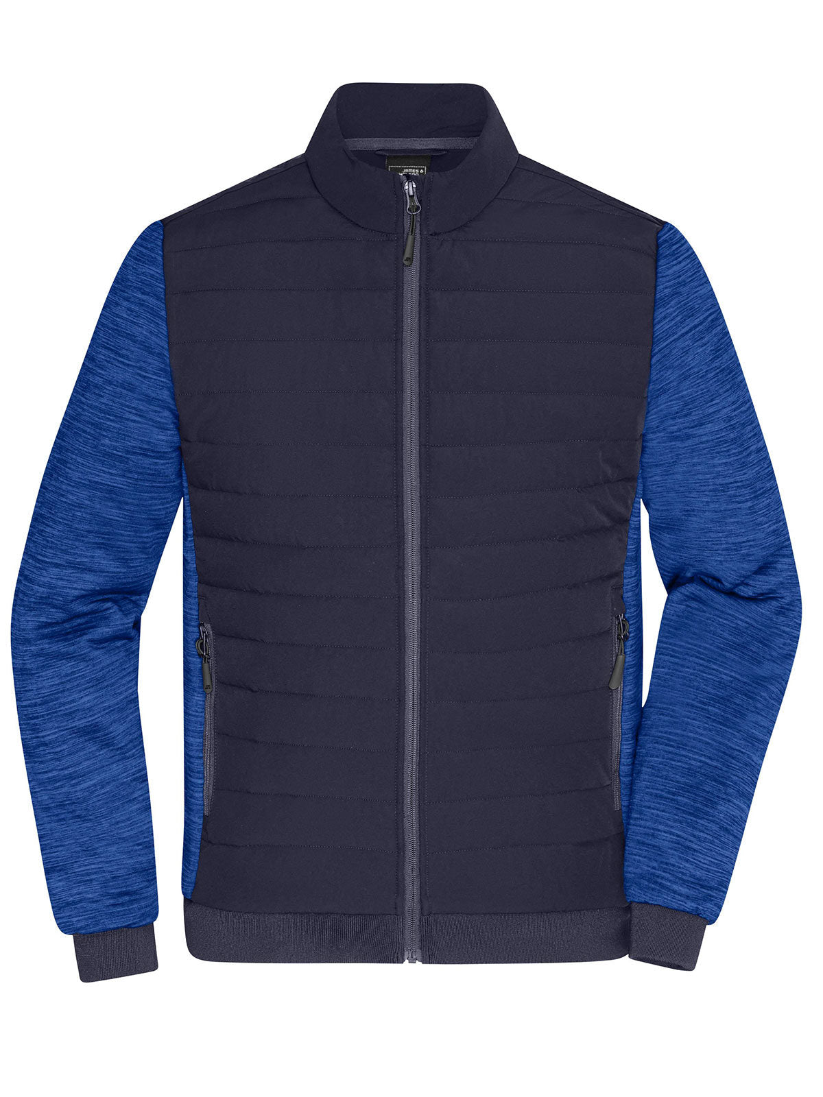 Men's Padded Hybrid Jacket Daiber Navy/Royal-Melange