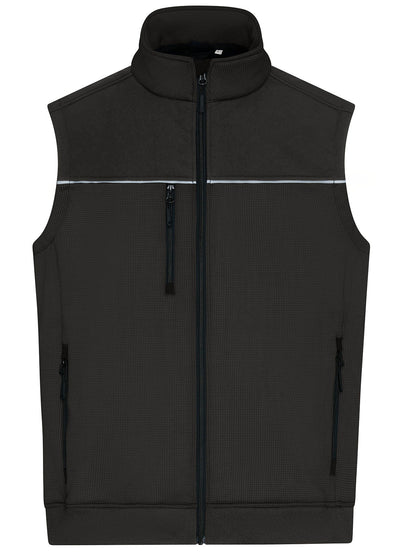 Hybrid Workwear Vest Daiber Carbon/Black