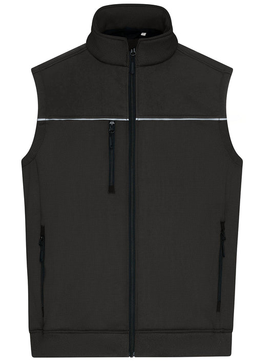 Hybrid Workwear Vest Daiber Carbon/Black
