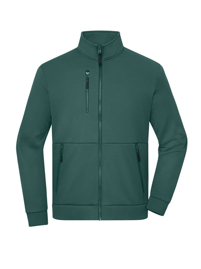 Workwear Fleece Jacket Daiber Industrial-Green