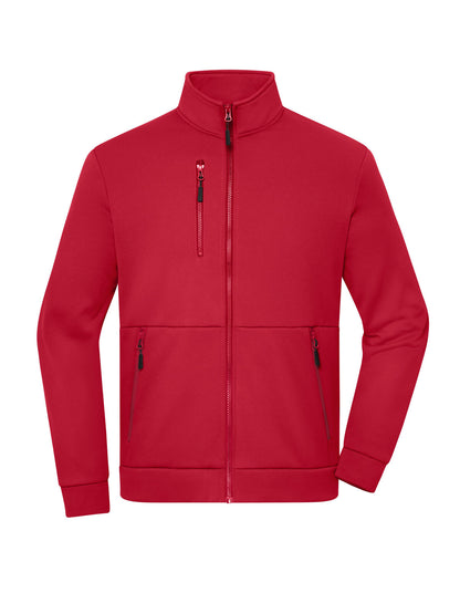 Workwear Fleece Jacket Daiber Red