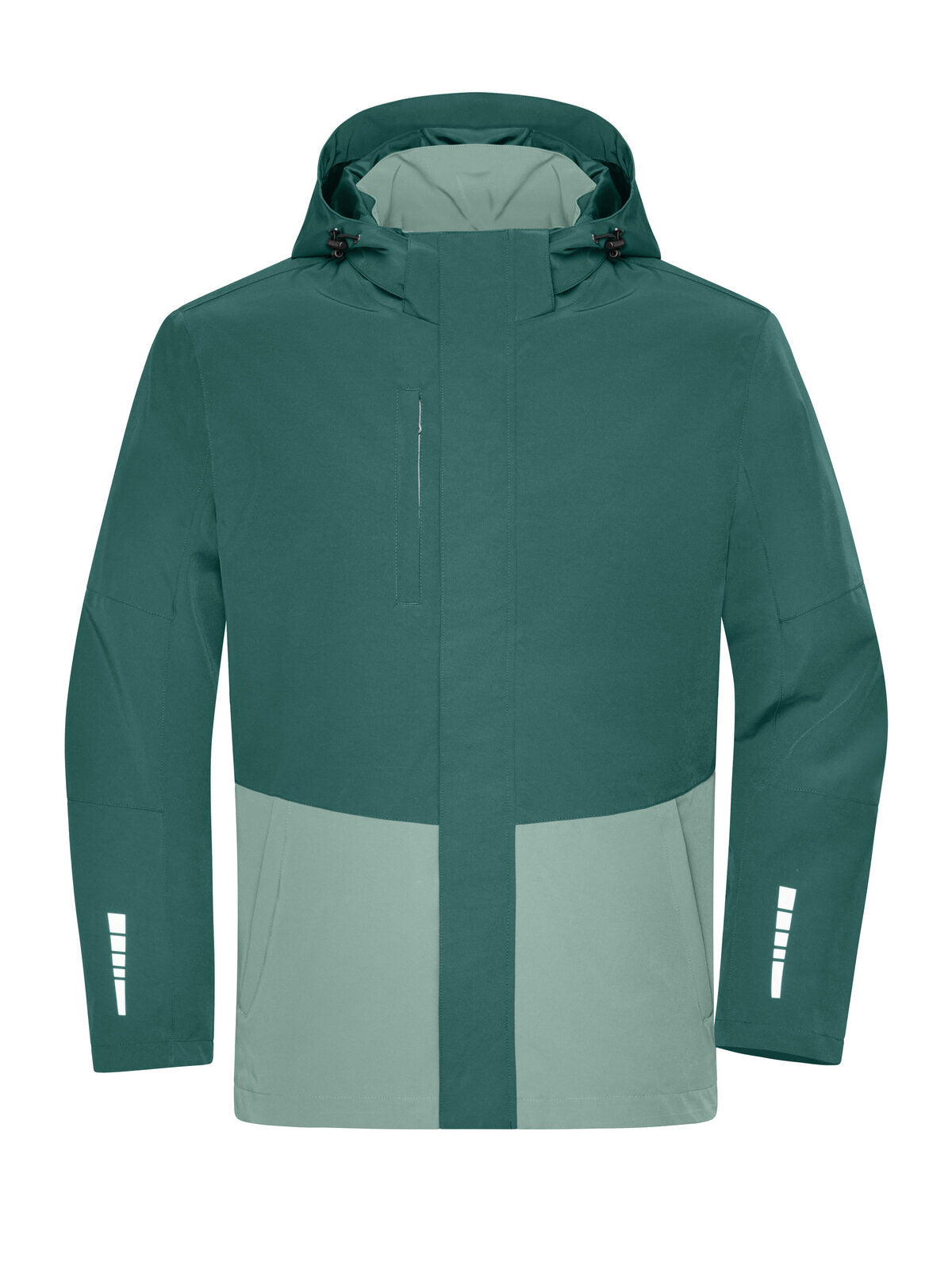 Workwear Hardshell Rainjacket Daiber Industrial-Green/Foggy-Green