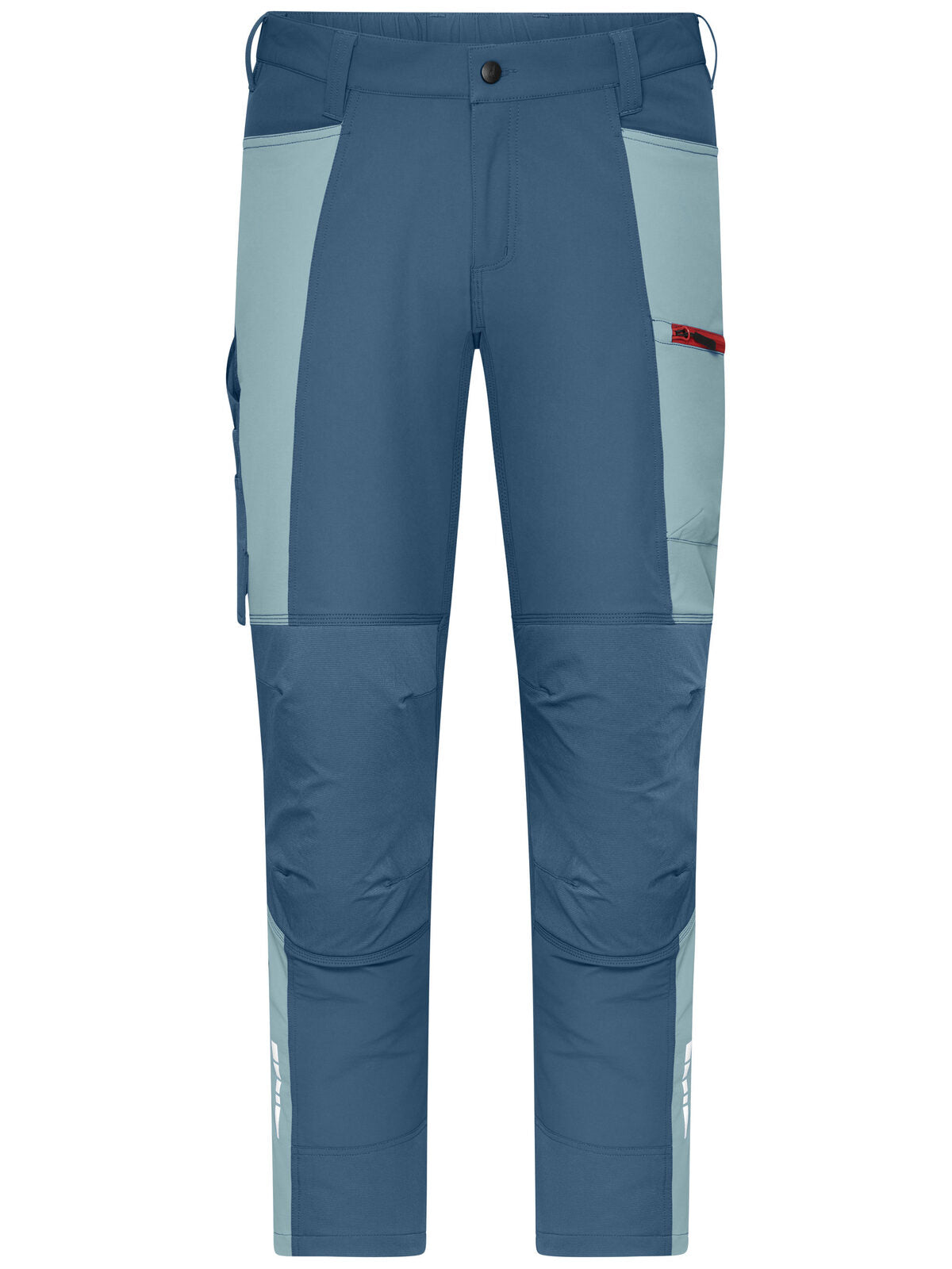 Workwear Pants (All-Season) 4-Way Stretch Daiber Deep-Blue/Steel-Blue