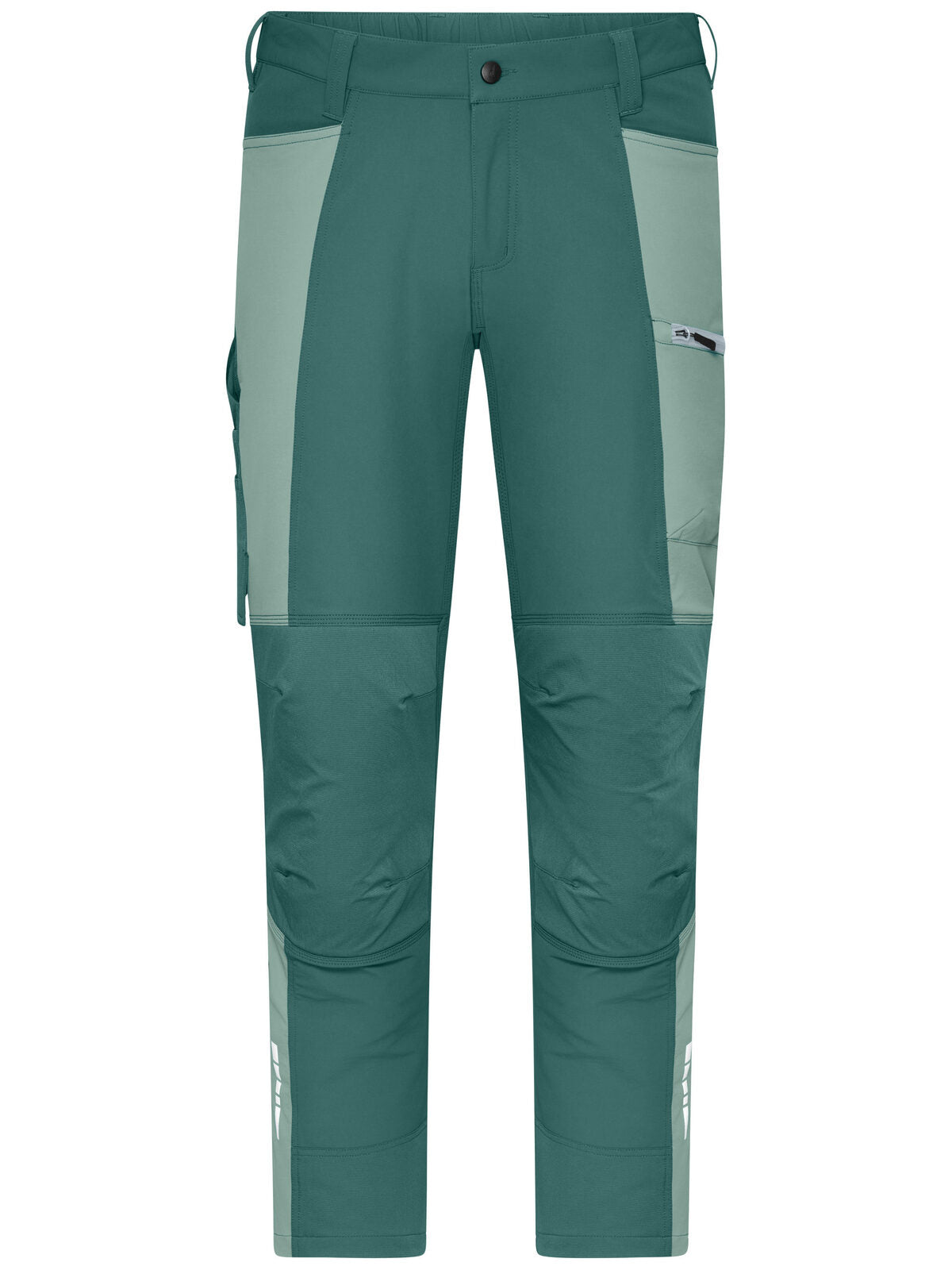 Workwear Pants (All-Season) 4-Way Stretch Daiber Industrial-Green/Foggy-Green