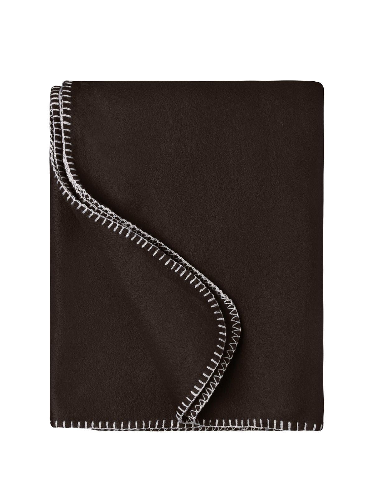 Fleece Blanket 130x170 Daiber Brown/Natural