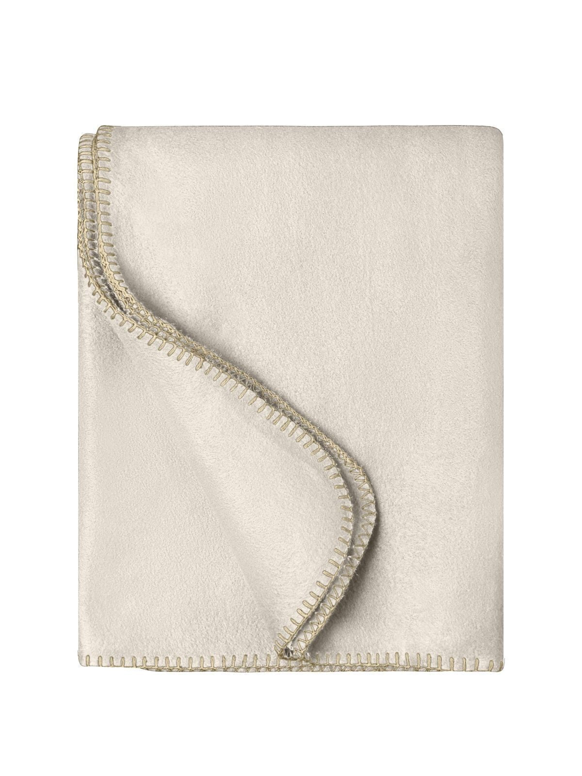 Fleece Blanket 130x170 Daiber Natural/Camel