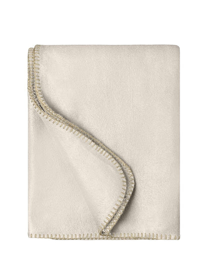 Fleece Blanket 130x170 Daiber Natural/Camel