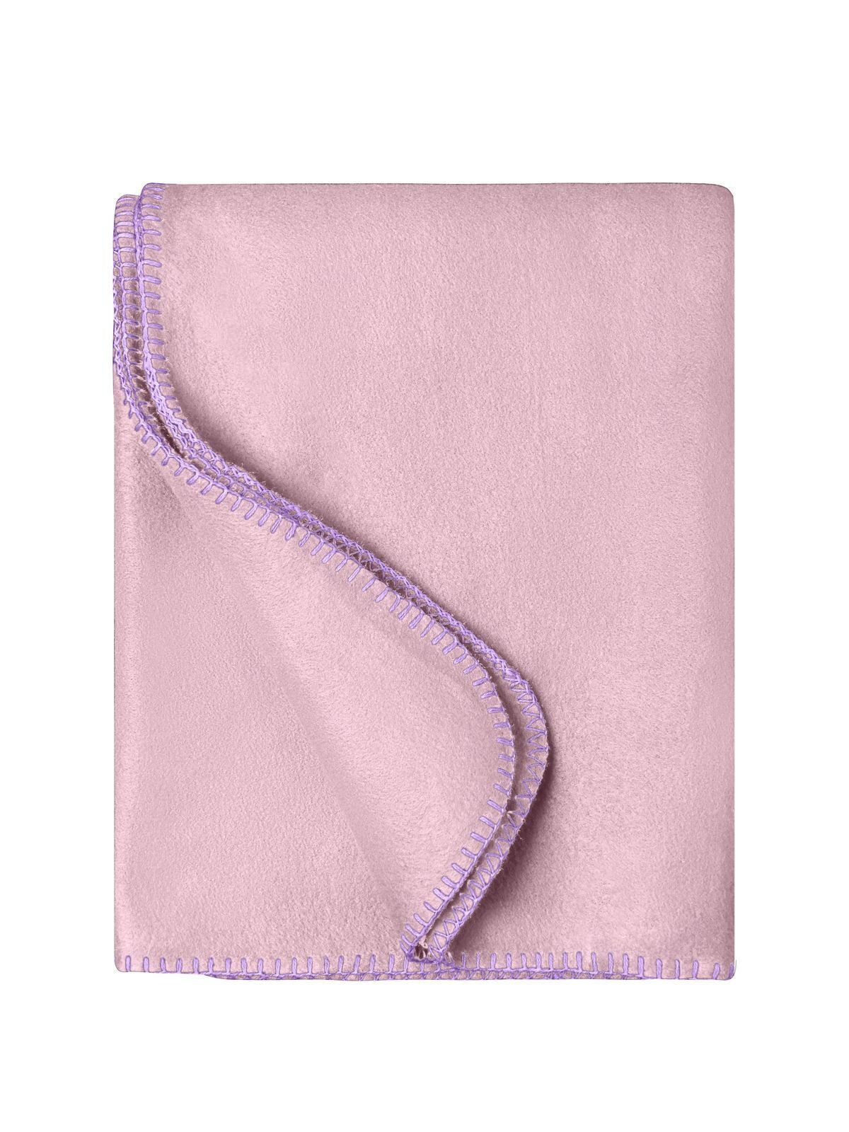 Fleece Blanket 130x170 Daiber Rose/Purple