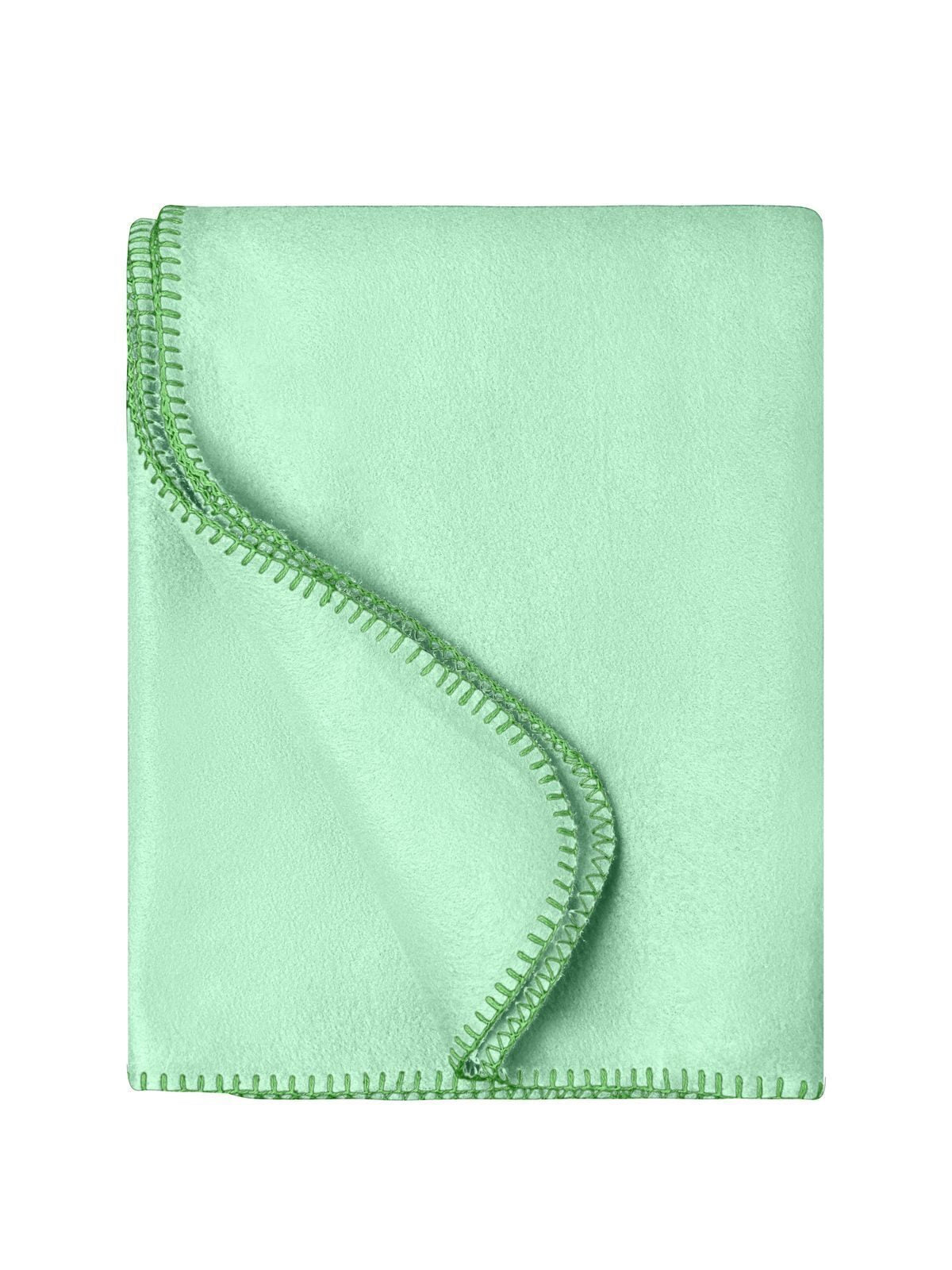 Fleece Blanket 130x170 Daiber Soft-Green/Green