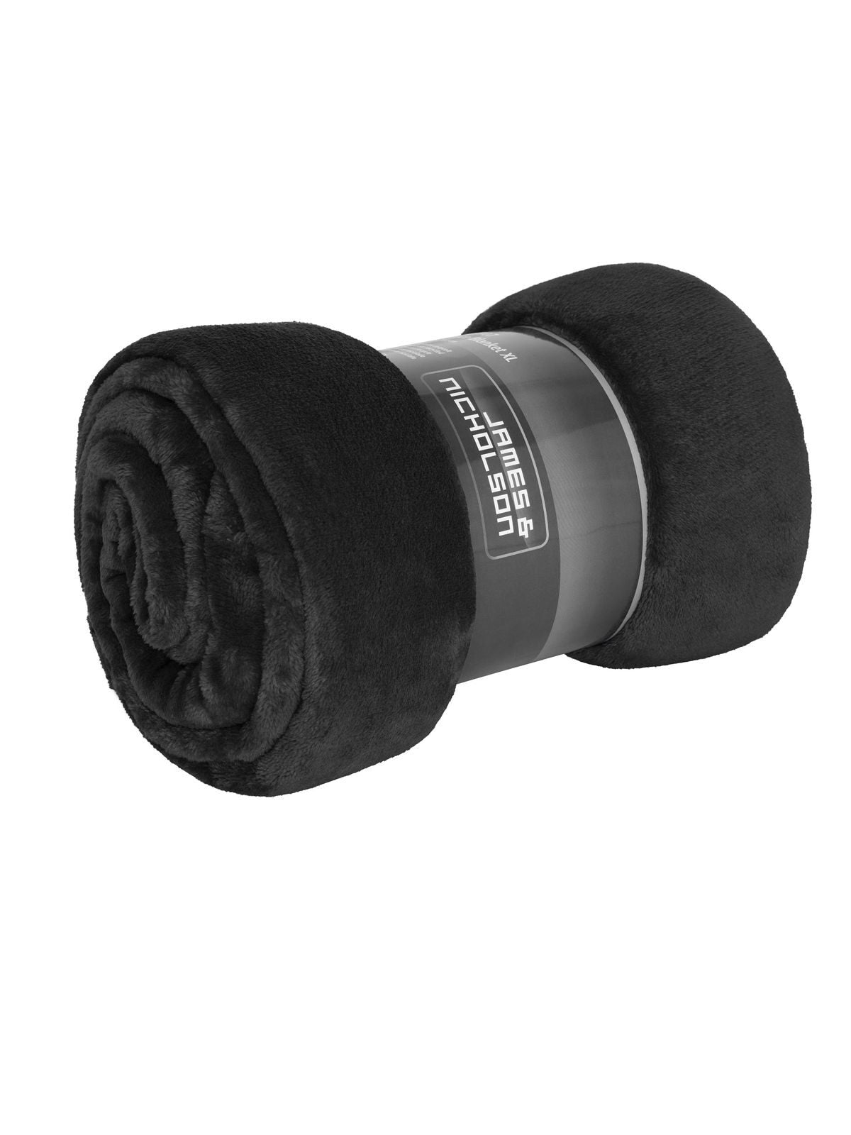 Microfibre Fleece Blanket XL Daiber Black