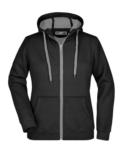 Ladies' Doubleface Jacket Daiber Black/Carbon