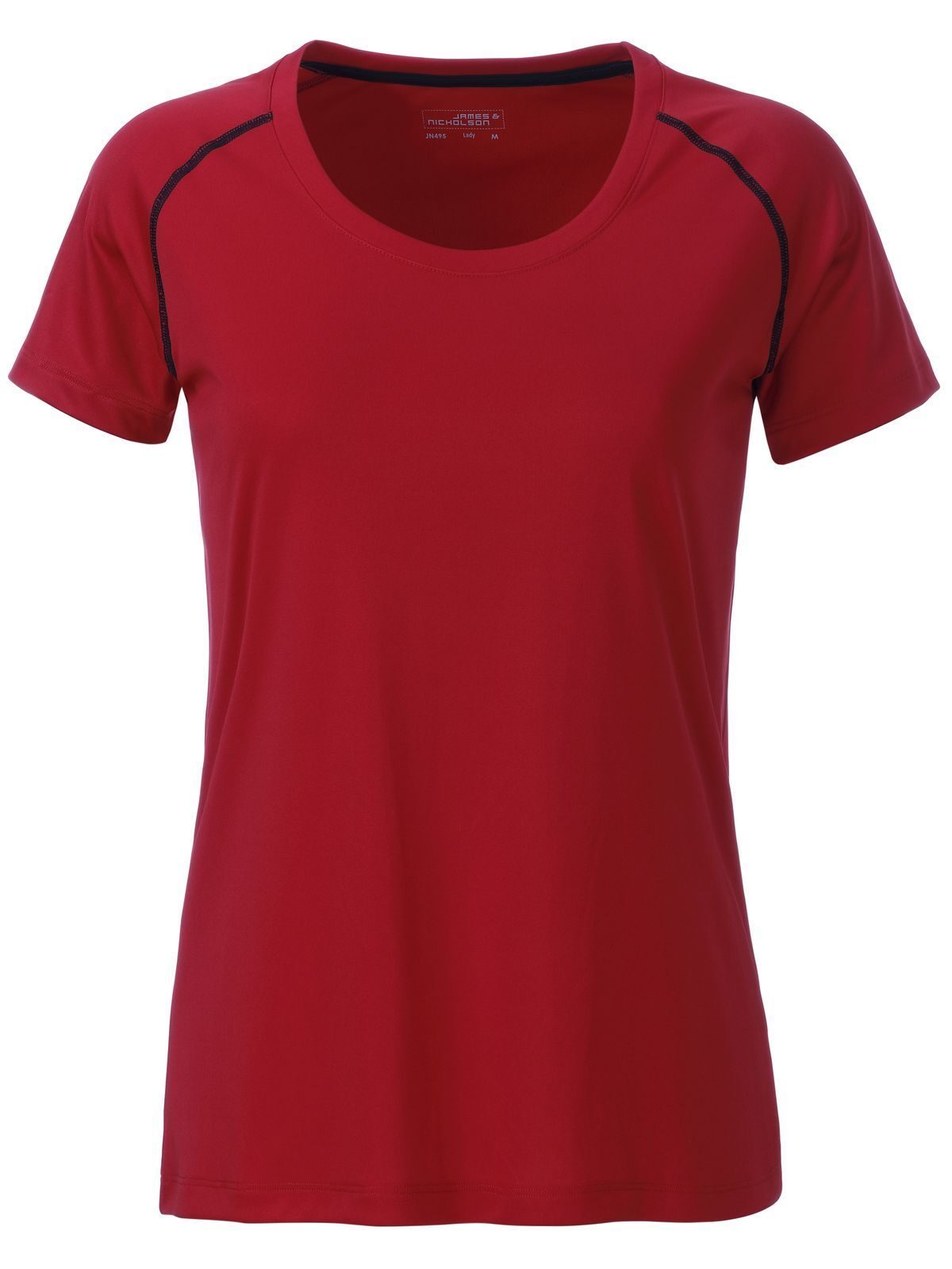 Ladies' Sports T-Shirt Daiber Red/Black