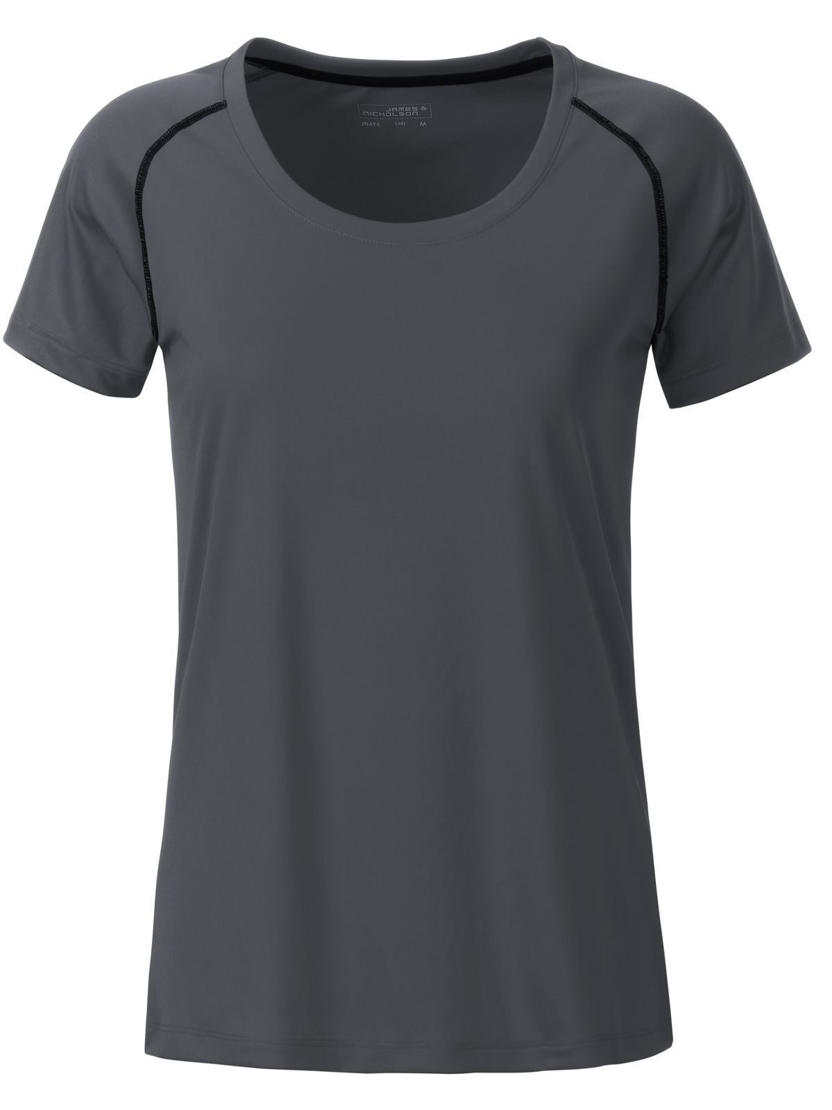 Ladies' Sports T-Shirt Daiber Titan/Black