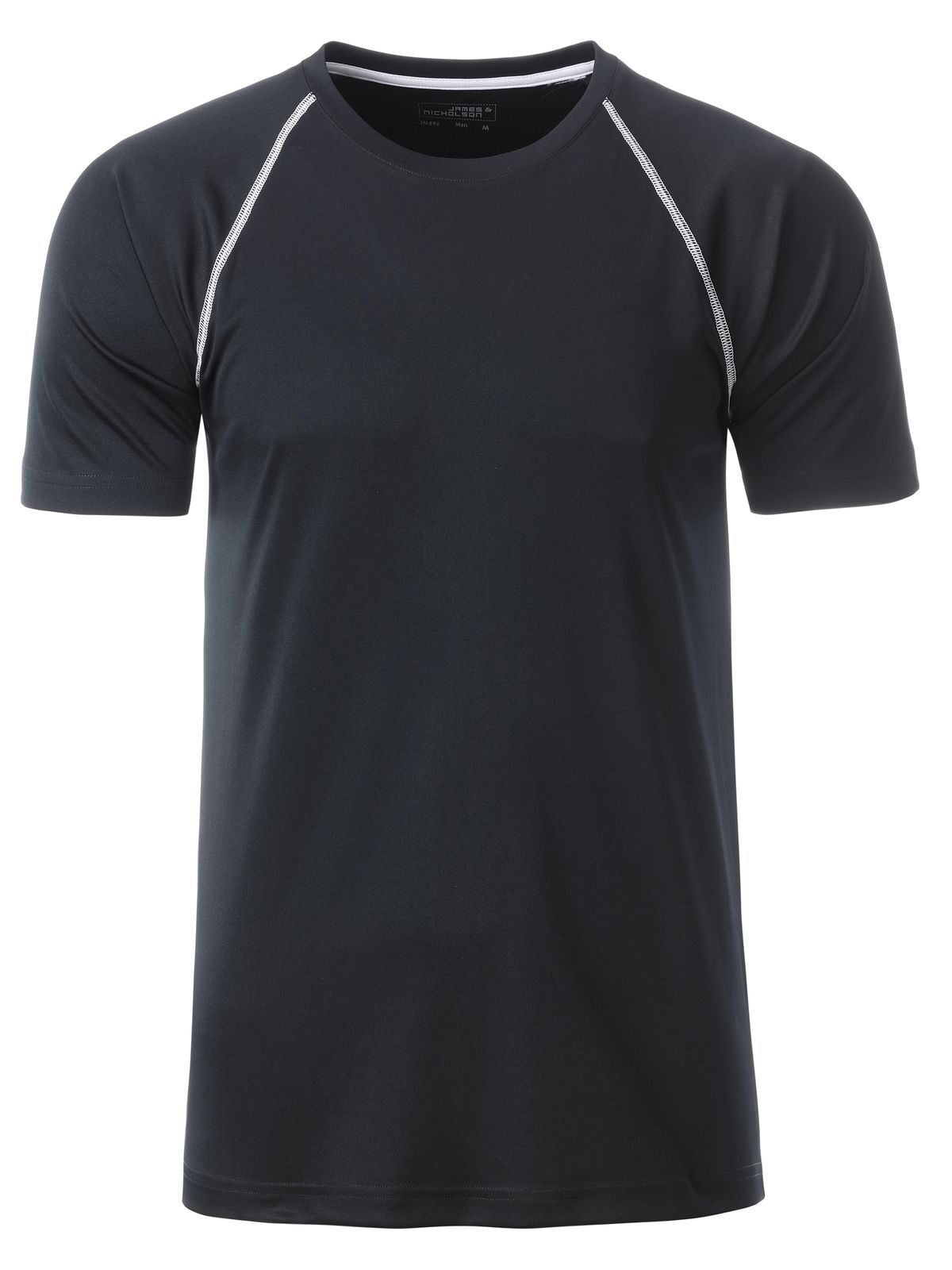 Men's Sport T-Shirt Daiber Black/White