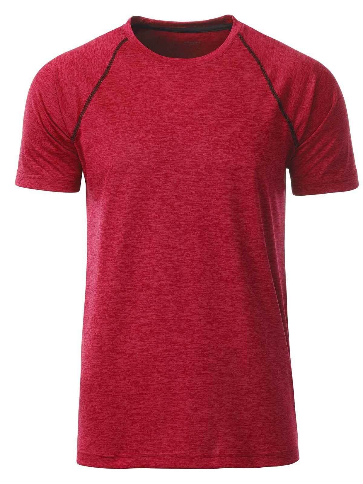 Men's Sport T-Shirt Daiber Red-Melange