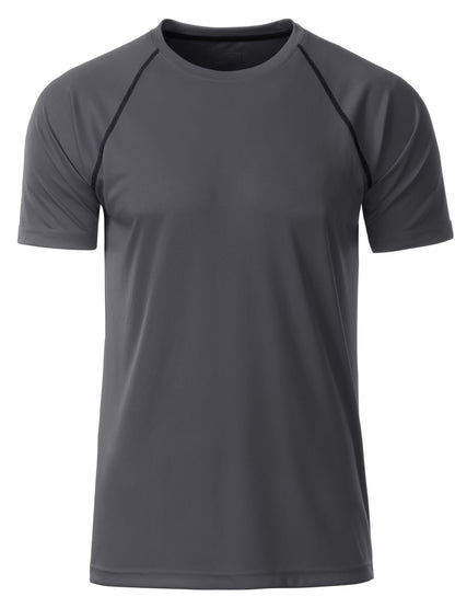 Men's Sport T-Shirt Daiber Titan/Black