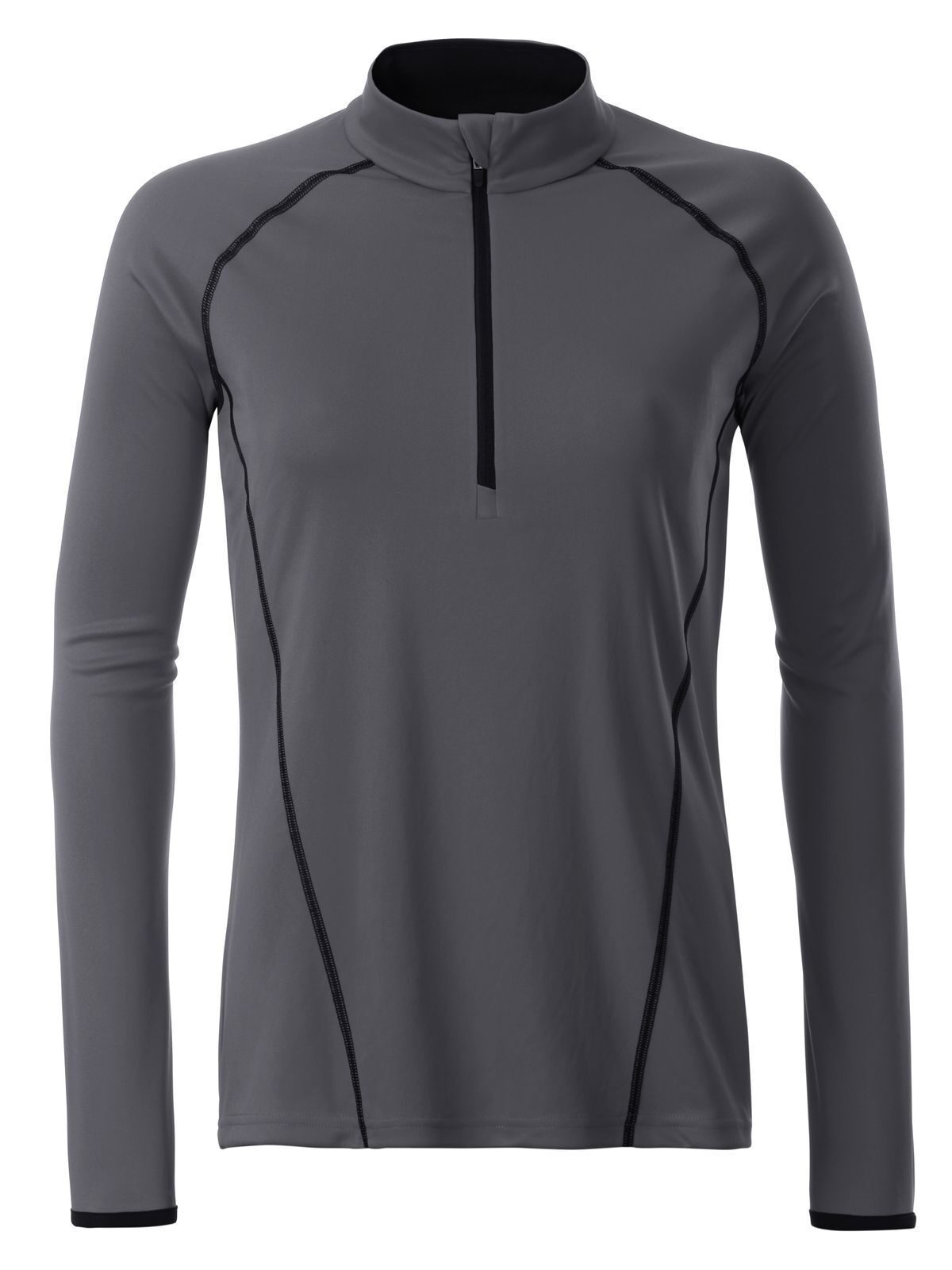 Ladies' Sportsshirt Longsleeve Daiber Titan/Black
