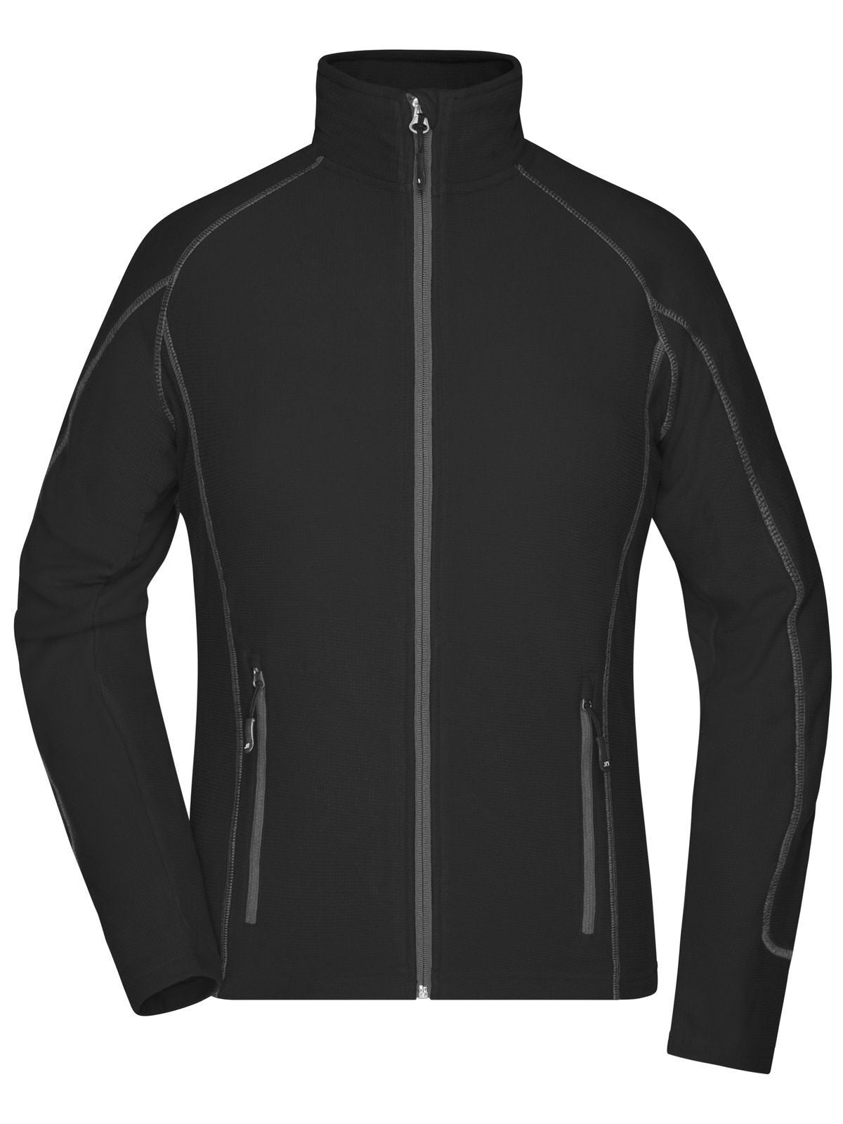 Ladies' Structure Fleece Jacket Daiber Black/Carbon