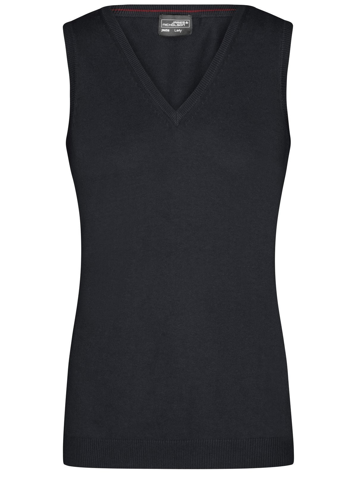 Ladies' V-Neck Pullover Daiber Black