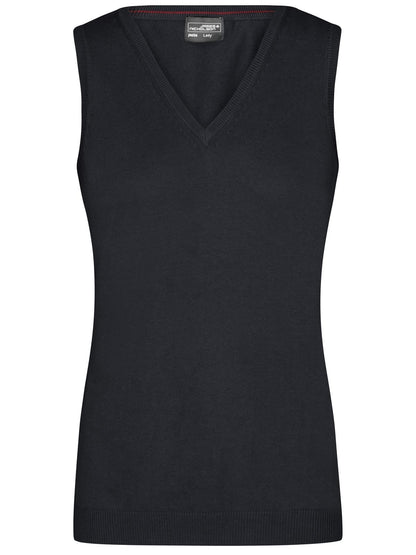 Ladies' V-Neck Pullover Daiber Black