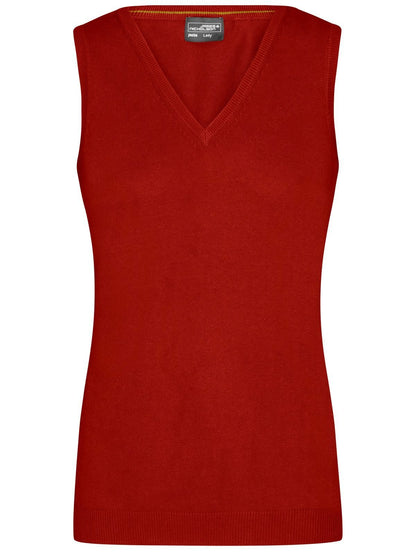 Ladies' V-Neck Pullover Daiber Bordeaux