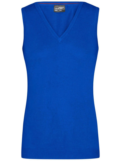 Ladies' V-Neck Pullover Daiber Royal