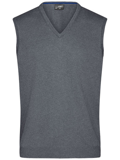 Men's V-Neck Pullover Daiber Grey-Heather