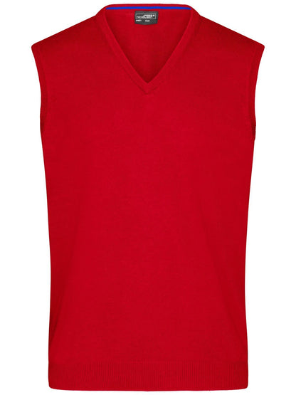 Men's V-Neck Pullover Daiber Red