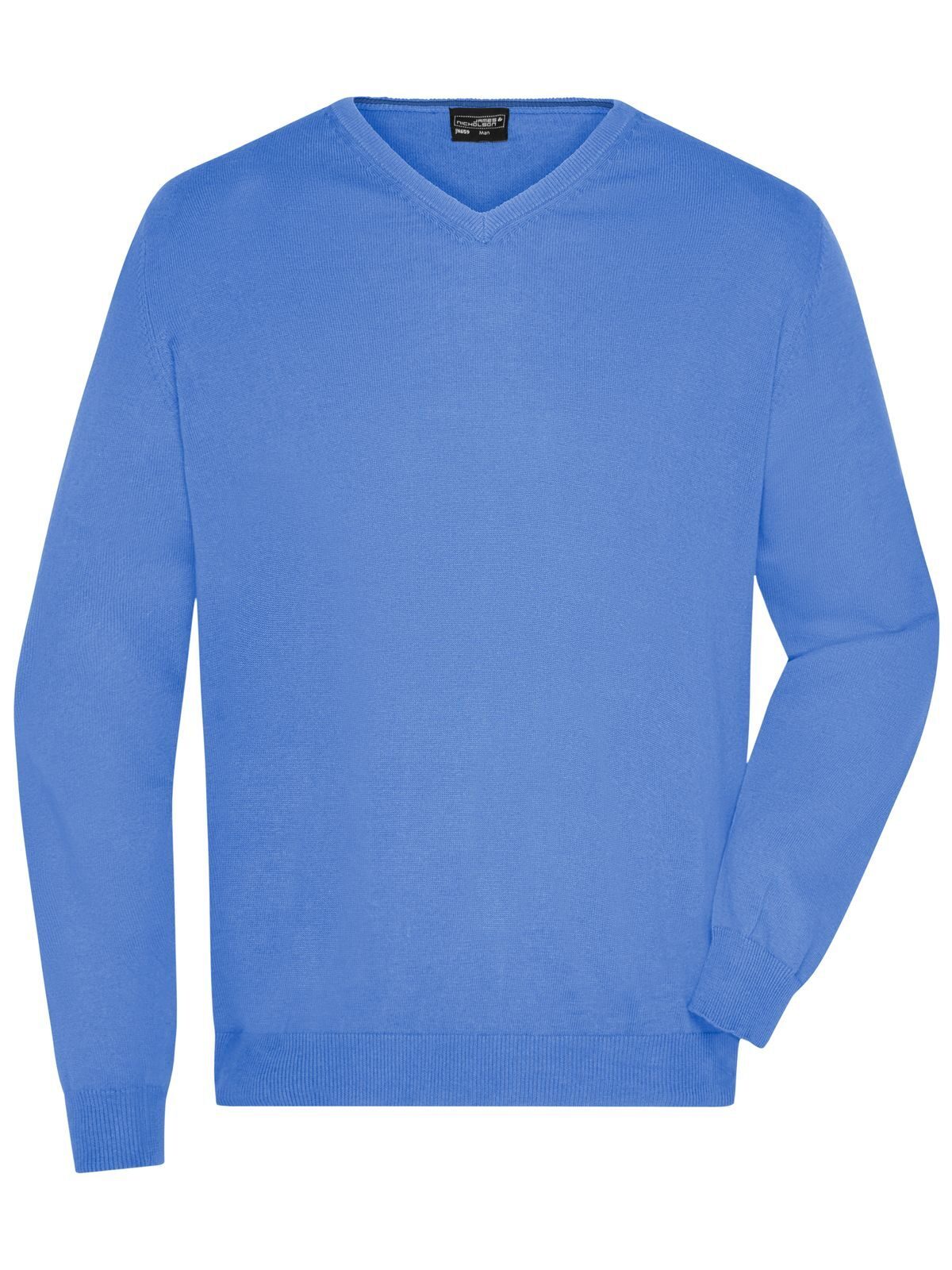 Men's V-Neck Pullover Daiber Glacier-Blue