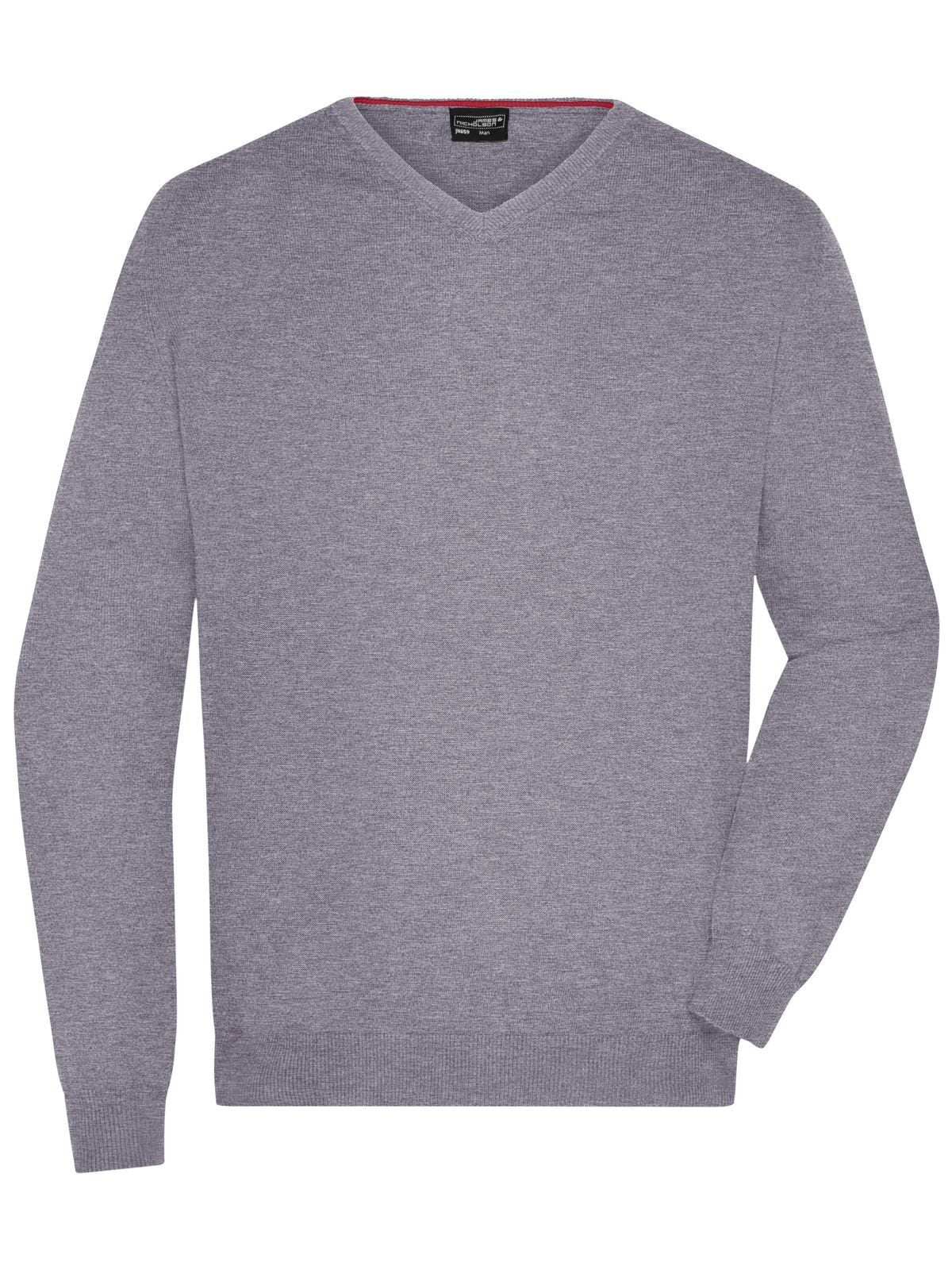 Men's V-Neck Pullover Daiber Grey-Heather