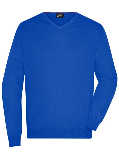 Men's V-Neck Pullover Daiber Royal