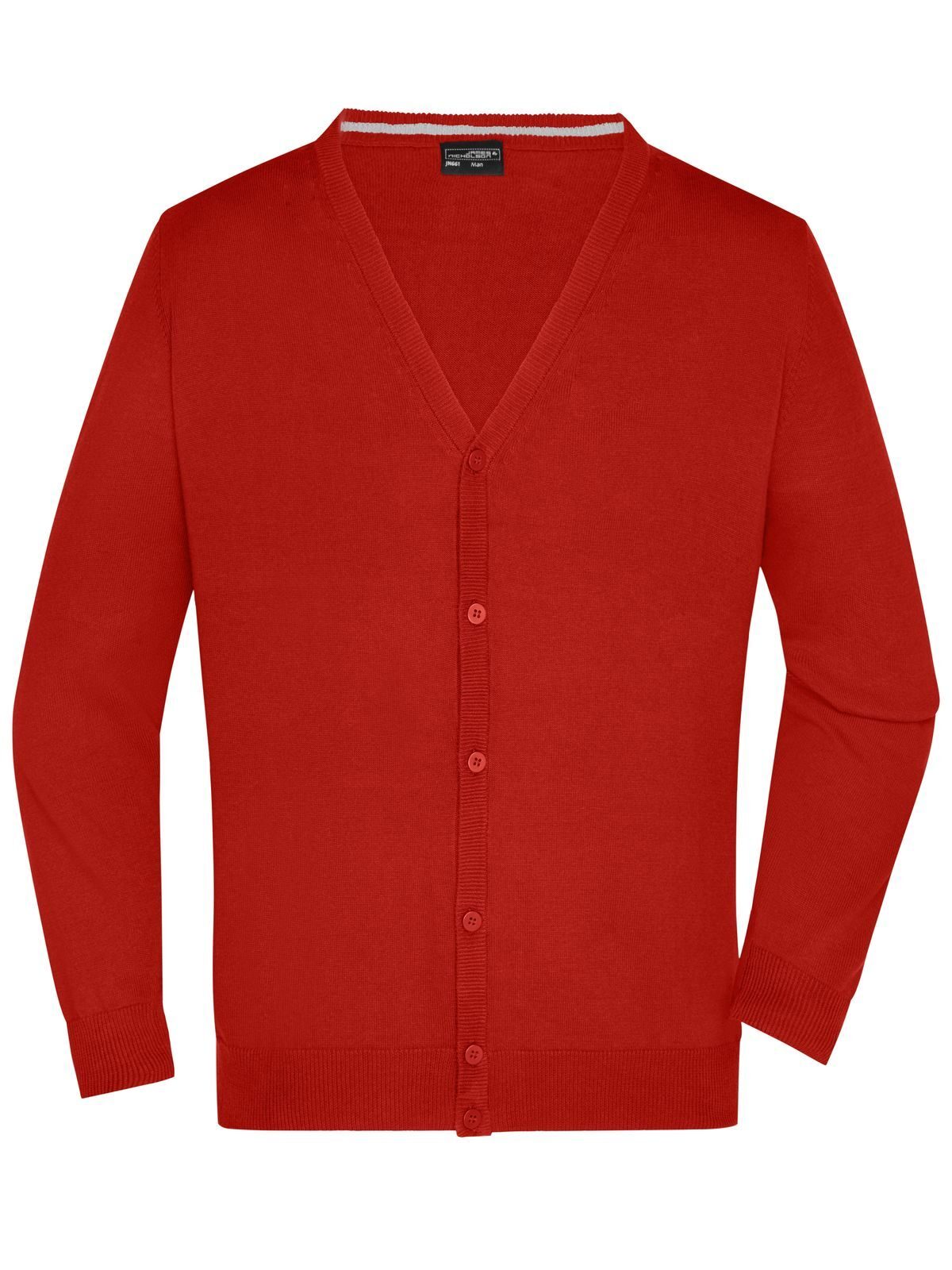 Men's V-Neck Cardigan Daiber Bordeaux