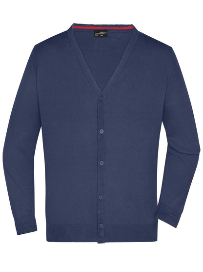 Men's V-Neck Cardigan Daiber Navy