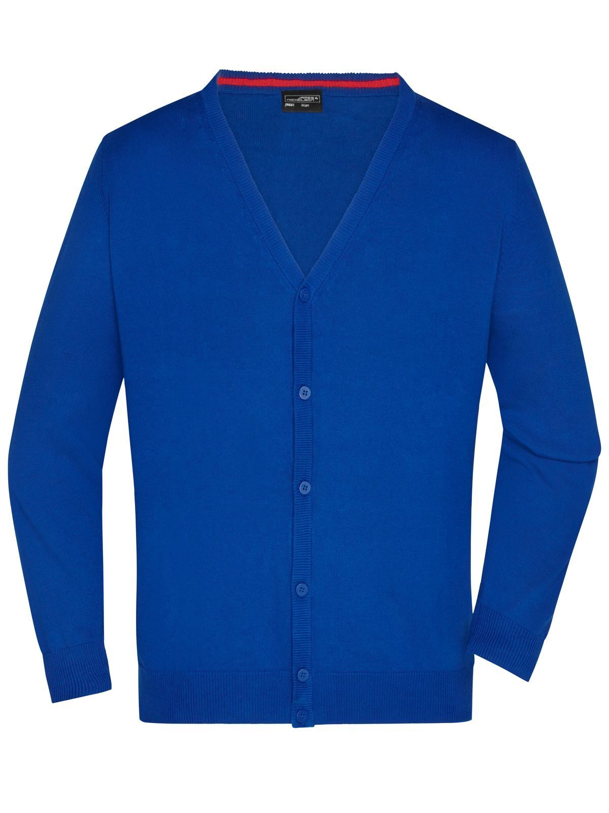 Men's V-Neck Cardigan Daiber Royal