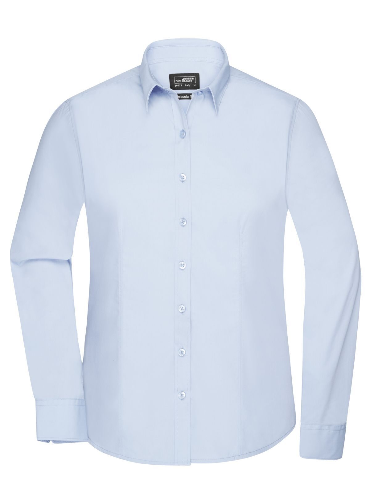 Ladies' Shirt Longsleeve Poplin Daiber Light-Blue